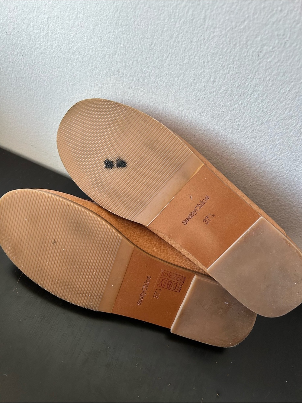 SEE BY CHLOÉ Fringe Flap Loafers in tan - Picture 4 of 15